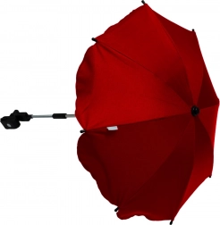 Crveni suncobran za kolica