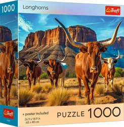 Trefl puzzle longhorni 1000 dijelova