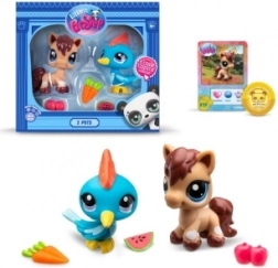Littlest Pet Shop – set 2 figurica s dodacima, serija 1