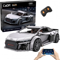 Konstruktorski set CaDA RC sportski auto AUDI R8 Coupé 1:14, 536 dijelova
