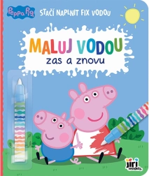 Bojanka slikaj vodom iznova i iznova Praščić Peppa