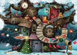 Puzzle Božić u šumi 1000 dijelova MAGNOLIA