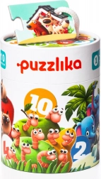 Puzzlika prijatelji – moje prve brojčane puzzle 1–10, 20 dijelova