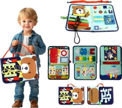 2Kids Toys senzorna busy knjiga Medvjedić