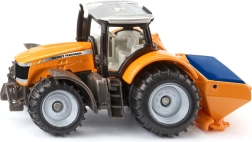 Siku tractor MASSEY FERGUSON with salt spreader – blister