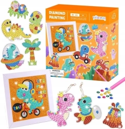 Set za dijamantno slikanje Dinosauri