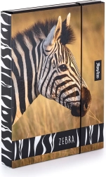 Kutija za bilježnice A4 Jumbo s motivom Zebra