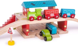 Velika Stanica Iznad Ceste Igračka