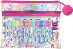 Šarena set s blokom i olovkama