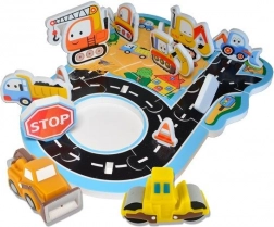 Pjenaste kupaonske naljepnice Građevinska zona