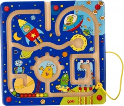 Drveni magnetski labirint Svemir od Goki