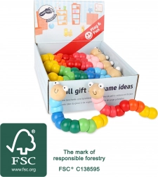 Fleksibilna drvena gusjenica SMALL FOOT