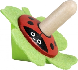 Detoa drveni zvrk s filcom bubamara