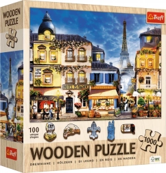Drvene puzzle TREFL Francuska uličica 1000 dijelova