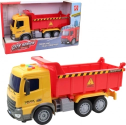 Kamion natrag na početno sa svjetlom i zvukom