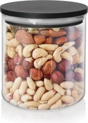 Staklena posuda za suhe namirnice s poklopcem i brtvom 450 ml