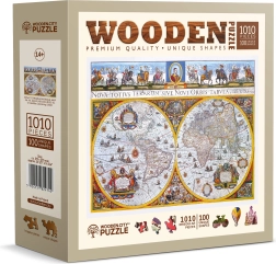 WOODEN CITY drvene puzzle Antička karta Nova Terrarum 1010 dijelova