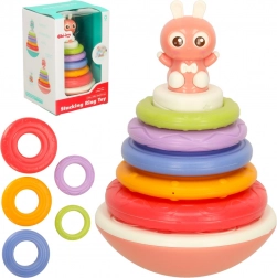 Hojajući igračka Bibi-Inn za razvoj osjeta ružičasta