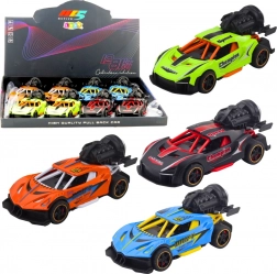 Sportski automobil s efektima svjetla, zvuka i dima