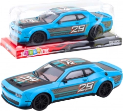 Sportski automobil sa stražnjim pogonom plavi