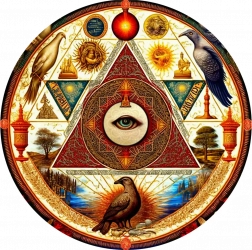 Drvene puzzle Oko svemira XL – 505 dijelova od Wooden City