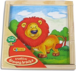 Drvene kocke Životinjice 2 vrste