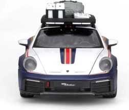 Metalni model automobila 1:24 Porsche 911 Dakar Roughroads plavi