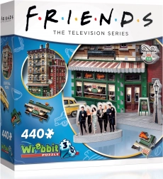 3D puzzle WREBBIT Prijatelji Central Perk – 440 dijelova