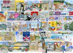 Puzzle Svjetla velegrada 1000 dijelova GIBSONS