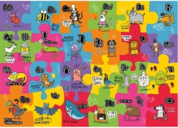 Gibsons velika podna slagalica nesvakidašnja abeceda za djecu