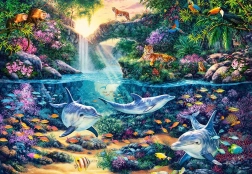 Puzzle 1500 dijelova Jungle Paradise