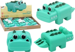 Navijajuća igračka za kupanje krokodil zelene boje