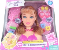 Češljajuća glava s dodacima za frizure