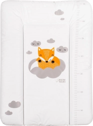 Meka podloga za previjanje New Baby lisica bijela 70 × 50 cm