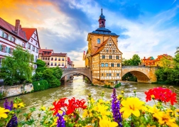 Puzzle Stari grad Bamberg, Njemačka 1000 dijelova