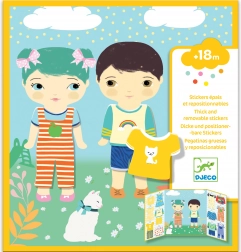 Premjestive naljepnice za djecu Odjeća od Djeca