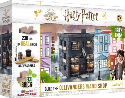 Konstrukcijski set BRICK TRICK HARRY POTTER Ollivanderova trgovina od ciglica, 230 dijelova