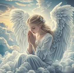 Norimpex Dijamantno slikanje Molitveni anđeo 30x40 cm