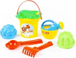 set za pijesak životinjica, 7 dijelova