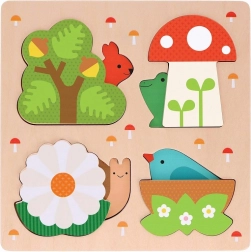 Petit Collage umetaljka slagalica - Ovo je moj dom