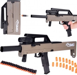 Pjenasti samokres s magazinom i čahurama