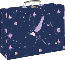 kvadratni laminirani kovčeg A4 OXY GO cvijeće