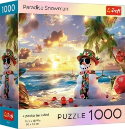 Trefl puzzle Snjegović u raju 1000 dijelova