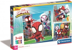 Puzzle CLEMENTONI Spidey i njegovi nevjerojatni prijatelji 3×48 dijelova