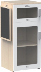 Drvena hladnjak Viga s pločom za kreda