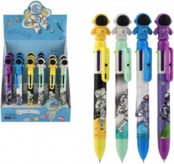 Kemijska olovka kozmonaut s 6 boja