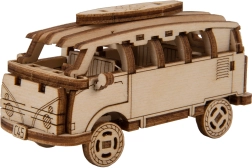 Drvene 3D slagalice WOODEN CITY Superfast retro minibuse
