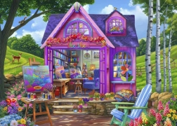 Puzzle Studio u kolibi 500 komada