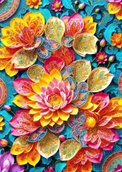 Enjoy puzzle Elegantne vodene linije 1000 dijelova