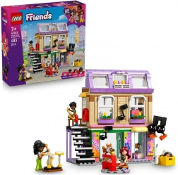 lego friends glazbena trgovina i stan